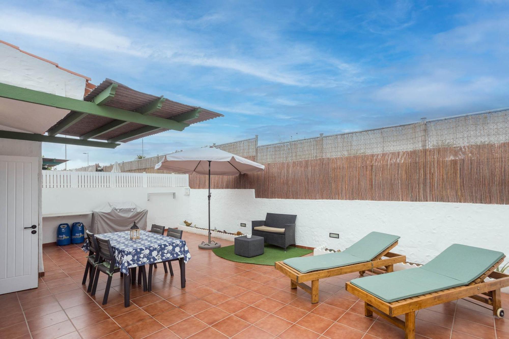 Private Chill-Out Terrace Bungalow - Pool San Bartolome de Tirajana  Exterior photo