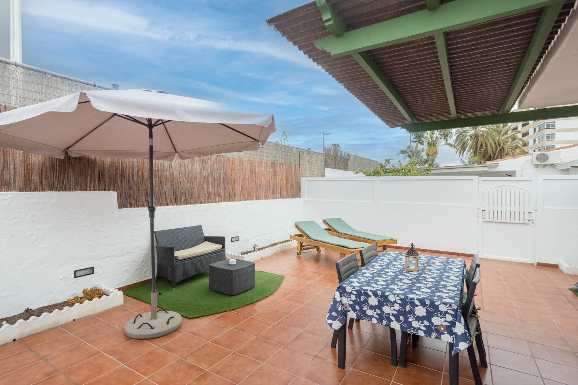 Private Chill-Out Terrace Bungalow - Pool San Bartolome de Tirajana  Exterior photo